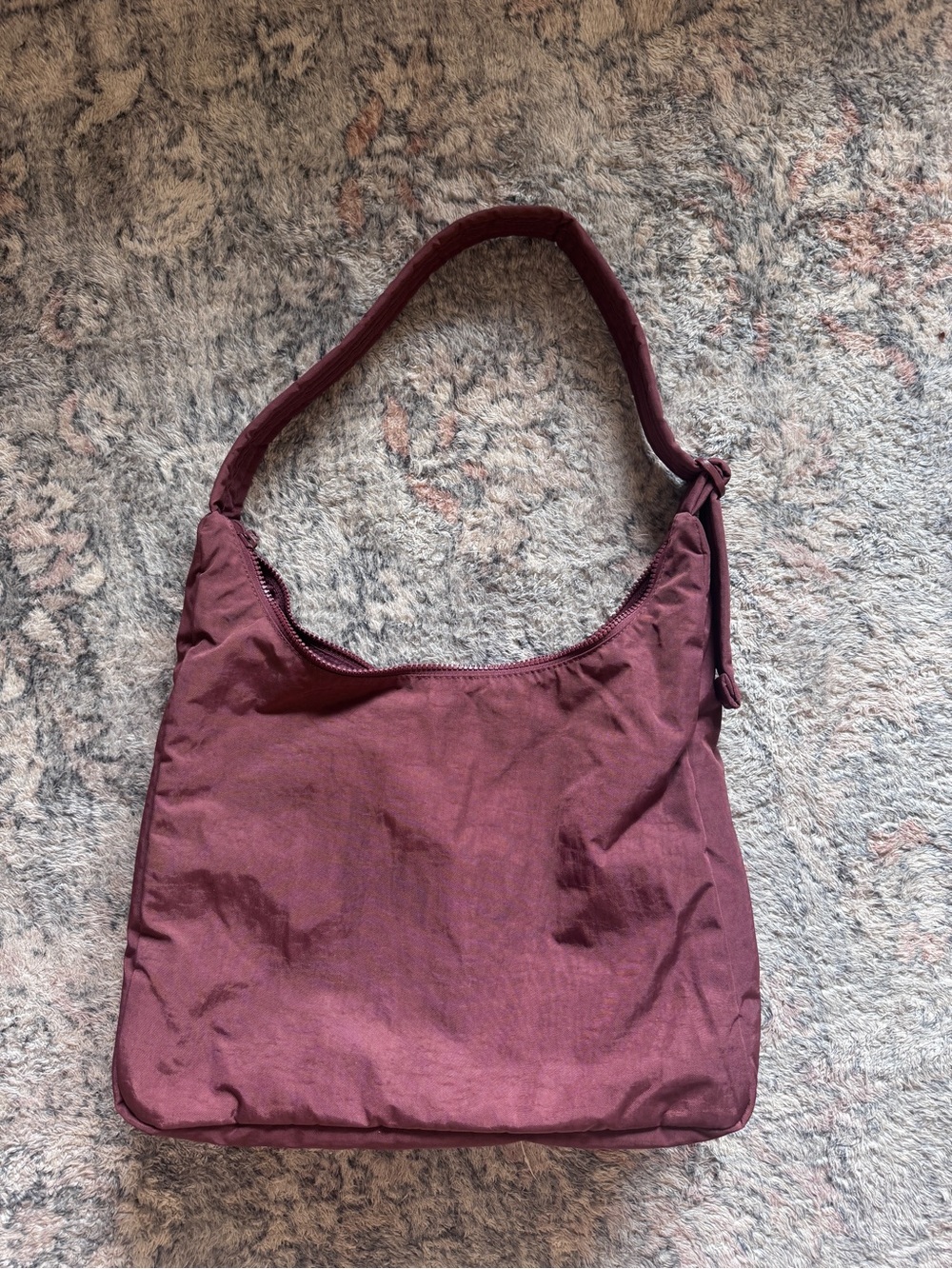 BAGGU Maroon Shoulder Bag - Picture 2 of 6